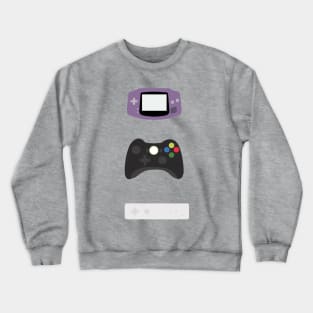 Game Controllers History 01 Crewneck Sweatshirt